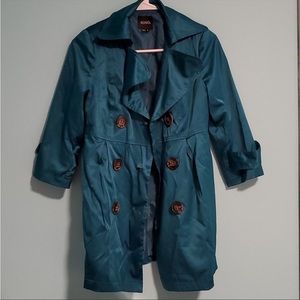 Xoxo Teal Coat Small